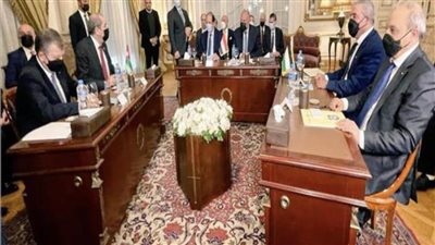 بدء الاجتماع السداسي لمناقشة تطورات القضية الفلسطينية 