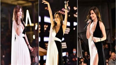 نانسي عجرم تتألق بأول ليلة رأس سنة في مدينة الجلالة بحضور كامل العدد (صور)