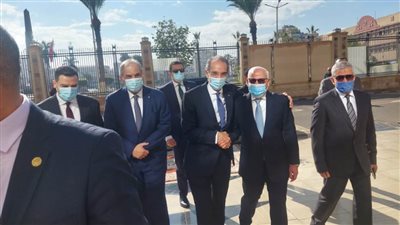 محافظ بورسعيد يستقبل وزير الاتصالات وتكنولوجيا المعلومات