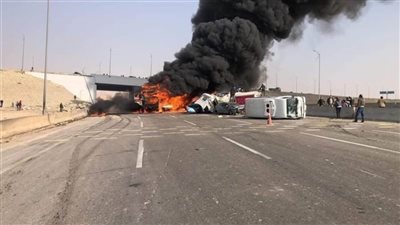 النيابة تكشف تفاصيل جديدة في مصرع شخص وإصابة 8 آخرين بحادث الأوسطي .. تعرف عليها 