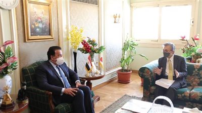 د. خالد عبدالغفار يستقبل السفير الياباني الجديد لبحث سبل تعزيز التعاون العلمي مع اليابان (صور)