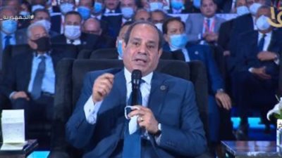 الرئيس السيسى: 