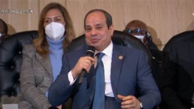 الرئيس السيسي: معندناش معسكرات لاجئين.. بل لدينا 6 ملايين إنسان مدمجين بالمجتمع