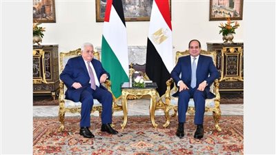 الرئيس الفلسطيني يصف الجهود المصرية في دعم القضية الفلسطينية ب