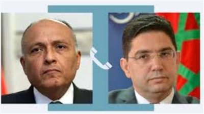 وزير الخارجية يتلقى اتصالاً هاتفيًا من نظيره المغربي لبحث تعزيز علاقات البلدين
