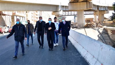 محافظ الغربية يتفقد أعمال رصف المحاور المرورية بطنطا 