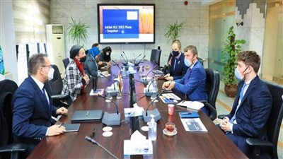 وزيرة البيئة: مصر حريصة على الإستفادة من مخرجات مؤتمر جلاسكو للمناخ للبناء عليها فى مؤتمر شرم الشيخ (صور)