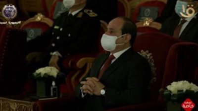 الرئيس السيسي يشاهد محاكاة حقيقية لضبط تشكيل عصابى لتهريب المواد المخدرة