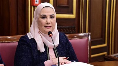 وزيرة التضامن أمام 