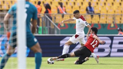 الشوط الأول.. منتخب مصر يتأخر بهدف في الشوط الأول أمام المغرب 