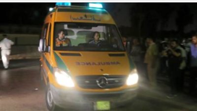 مصرع شخص فى حادث تصادم سيارة ملاكى ببنى سويف