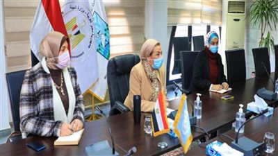 وزيرة البيئة تناقش مع ممثلي الأمم المتحدة آليات دعم مبادرة حياة كريمة وربطها بإجراءات مواجهة تغير المناخ (صور)