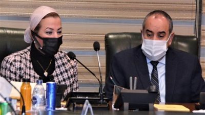 وزيرا الطيران والبيئة يبحثان الاستعدادات لاستضافة مصر قمة المناخ (صور)