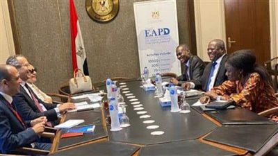 الوكالة المصرية للشراكة من أجل التنمية تستقبل وفدا من الخارجية النيجيرية| صور