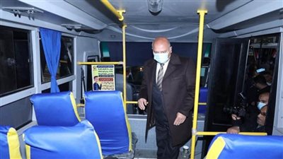 وزير النقل يدشن المرحلة الثانية من مشروع النقل العام الجماعي لخدمة الركاب في الدقهلية (صور)