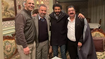 شاهد خالد النبوى وطارق عبد العزيز وصبحى خليل من كواليس 