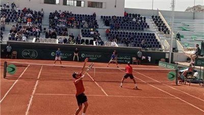 مصر تتقدم على قبرص في كأس ديفيز للتنس 