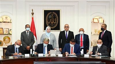 وزيرا الإسكان والتضامن الاجتماعى يشهدان توقيع بروتوكول تعاون مع جمعية الأورمان 