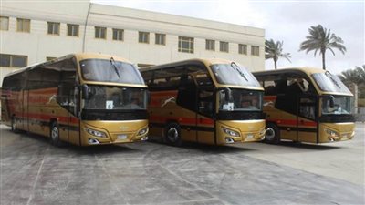 «سوبرجيت» للنقل البري تدشن 7 أتوبيسات جديدة (صور)