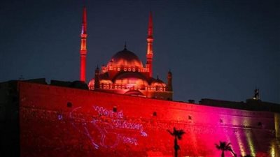 الصحة: إنارة قلعة صلاح الدين الأيوبي تزامنا مع اليوم العالمي للكلى (صور)