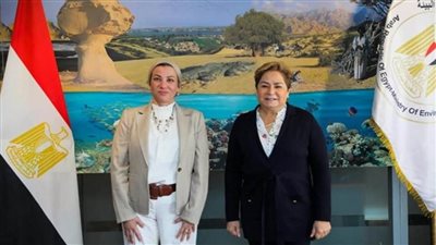 وزيرة البيئة تطلع السكرتيرة التنفيذية لاتفاقية المناخ على محاور تطوير العمل البيئي والمناخي في مصر (صور)