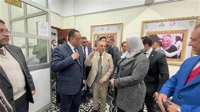 وزيرة التضامن الاجتماعى تزور مركز رعاية ذوى الهمم بكلية الآداب جامعة طنطا
