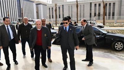 وزير الشباب يتفقد مقر الوزارة بالعاصمة الإدارية الجديدة لمتابعة الترتيبات النهائية لاستقبال الموظفين (صور)