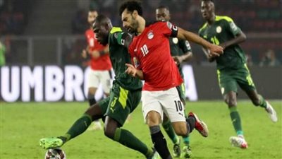منتخب مصر يتقدم على السنغال بهدف في الشوط الأول