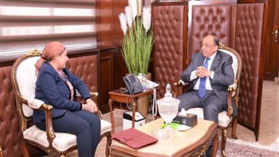 وزير التنمية المحلية يبحث مع مسئولة برنامج الأغذية العالمي بالقاهرة ملفات التعاون المشترك