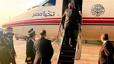 وصول سامح شكري إلى إسرائيل للمشاركة في الاجتماع الوزاري السداسي | صور 