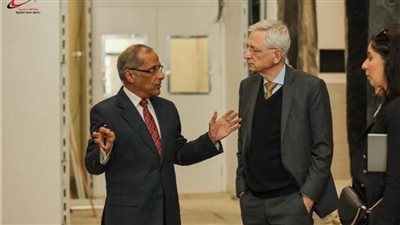 «القوصي» يبحث مع السفير الفرنسي سبل التعاون في تكنولوجيا الفضاء