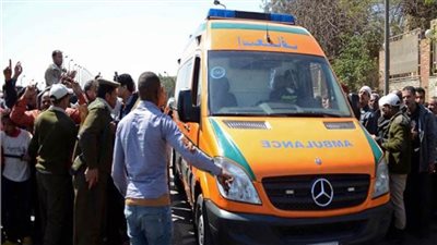 إصابة 4 أشخاص في تصادم 3 سيارات وأتوبيس على محور 26 يوليو 