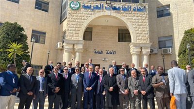 جامعة مصر للعلوم والتكنولوجيا تشارك بفعاليات الدورة 54 للمؤتمر العام لاتحاد الجامعات العربية بالأردن