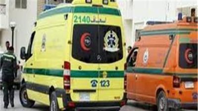 إصابة 11 شخص في حادث إنقلاب سيارة ميكروباص في بني سويف