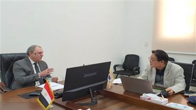 جامعة بني سويف التكنولوجية تستقبل كبير خبراء جامعة كوريا للتكنولوجيا والتعليم 