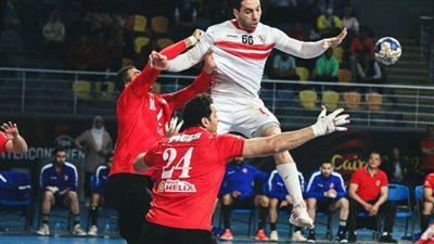 الزمالك بطلا لـ دوري اليد بعد الفوز على الأهلي 29-22