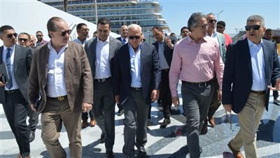 وزير الاثار ومحافظ بورسعيد يتفقدون أرض متحف بورسعيد القومي