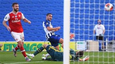أرسنال يخسر أمام برايتون 1-2 في الدوري الإنجليزي