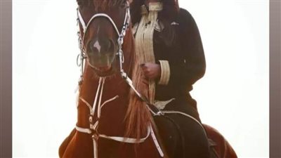 درة تستعرض مهاراتها في ركوب الخيل | صورة