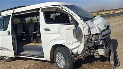 عودة الحركة المرورية للطريق الحر فى القليوبية بعد رفع آثار انقلاب ميكروباص