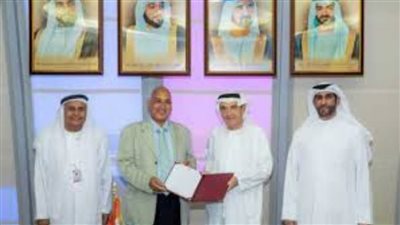 الإمارات تكرم باحثًا مصريًا فاز بمسابقة البحث العلمي على مستوى الجامعات العربية