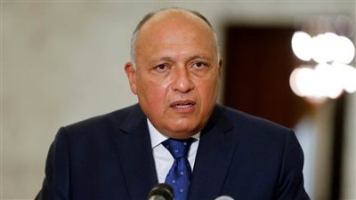 شكري يبحث العلاقات الإستراتيجية مع الولايات المتحدة بمعهد الشرق الأوسط في واشنطن