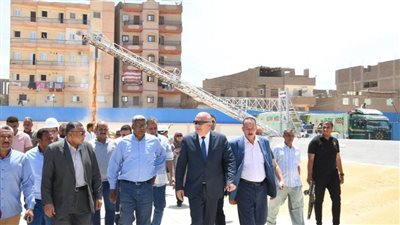 خلال الإسبوع الأول لموسم حصاد الذهب الأصفر .. توريد 735 طن قمح بقنا   