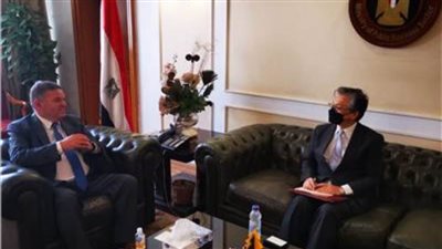 وزير قطاع الأعمال يبحث مع سفير اليابان تعزيز التعاون الاقتصادي