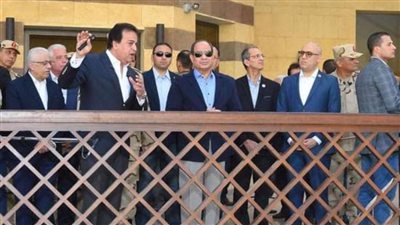 في عيد تحريرها.. د.خالد عبدالغفار يعلن المشروعات القومية للتعليم العالي بسيناء (صور)