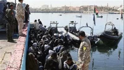السلطات الليبية تحبط هجرة غير شرعية من 541 شخصا إلى أوروبا