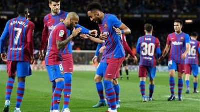 أوباميونج يقود هجوم برشلونة أمام رايو فاليكانو