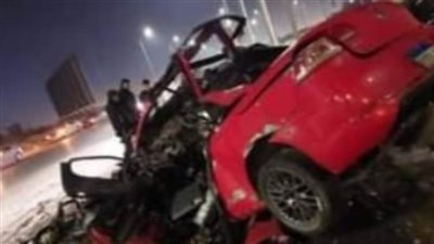 إصابة 3 أشخاص فى حادث مرورى على طريق المحلة طنطا