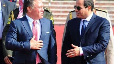 الرئيس السيسي يتلقى التعازي من العاهل الأردني في شهداء القوات المسلحة