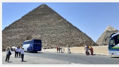 المتهمون بمضايقة السائحات فى الهرم يعترفون بالواقعة بعد مواجهتهم بالفيديو